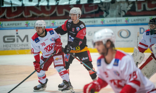 Rok Kapel (EC-KAC Future Team) im dienstägigen Duell mit der VEU Feldkirch