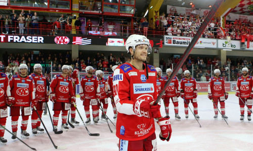 Matt Fraser (KAC) wurde zum Spieler des Abends gewählt