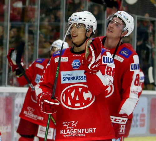 Verteidiger Christoph Tialler nach seinem ersten Einsatz in der Kampfmannschaft