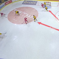 Analyse-Szene zum KAC-Powerplay Analyse-Szene zum KAC-Powerplay