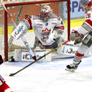 Manuel Geier (KAC) trifft im Powerplay zum zwischenzeitlichen 2:0