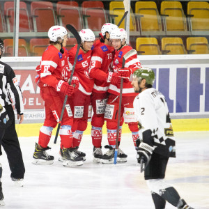 Torjubel des Future Teams im Heimspiel gegen Meran/o