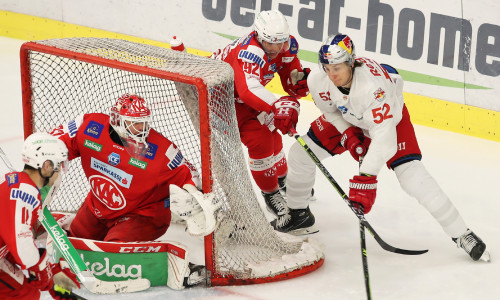 Sebastian Dahm (KAC), Clemens Unterweger (KAC) und Paul Huber (RBS)