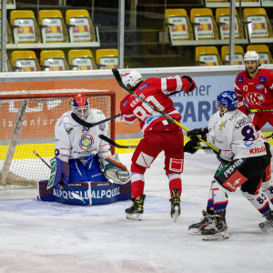 Niki Kraus (KFT) war auch im Heimspiel gegen Kitzbühel wieder einer der auffälligsten Akteure der jungen Rotjacken