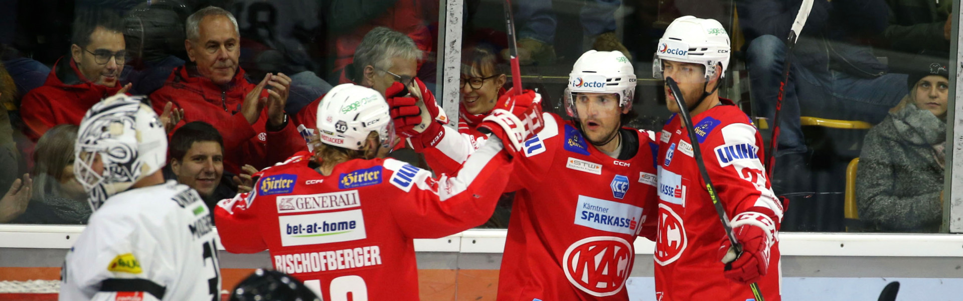 Im Spiel gegen Dornbirn spielten Johannes Bischofberger, Manuel Ganahl und Thomas Hundertpfund nach langer Zeit wieder einmal gemeinsam in einer Formation