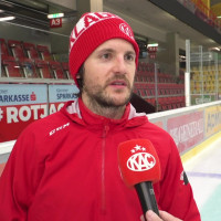 Kapitän Manuel Ganahl blickte am Sonntagabend nach dem Spiel gegen Znojmo auf eine tolle Woche seiner Mannschaft zurück Kapitän Manuel Ganahl blickte am Sonntagabend nach dem Spiel gegen Znojmo auf eine tolle Woche seiner Mannschaft zurück