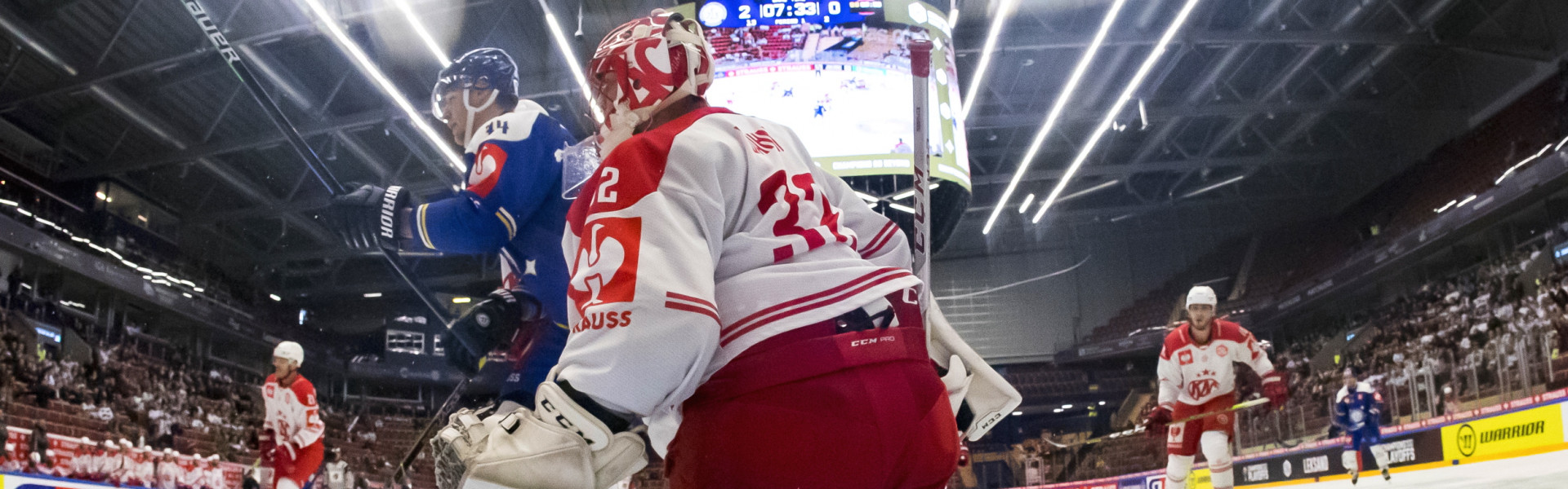 Die erste Auswärtsniederlage im laufenden Bewerb besiegelte am Dienstagabend das CHL-Aus für Sebastian Dahm und die Rotjacken