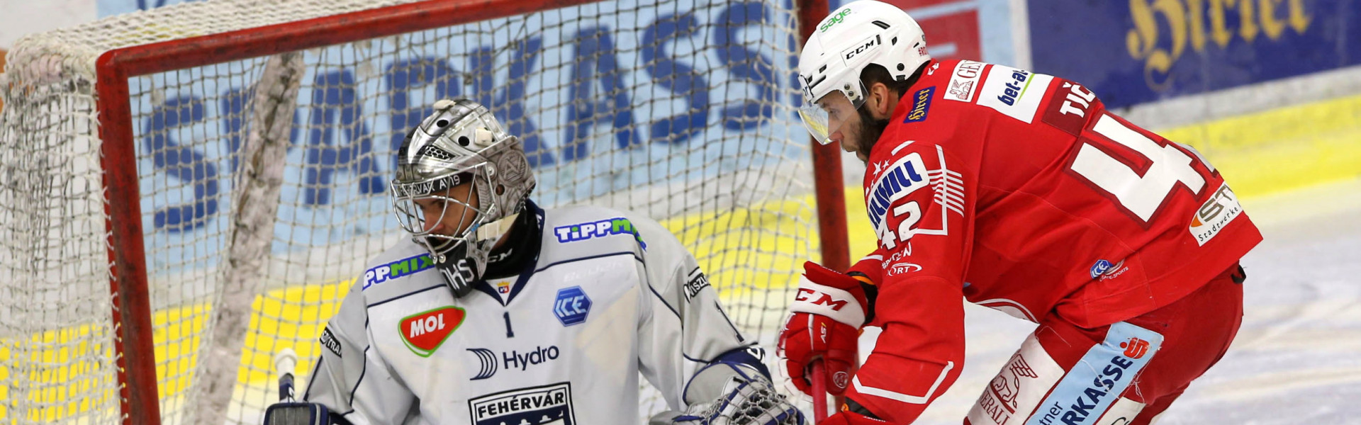 Rok Tičar ist aktuell der Topscorer der Rotjacken, er hält nach 17 ICE-Einsätzen bei bereits 21 Zählern