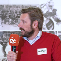 Marc Brabant, ehemaliger KAC-Profi und heute u.a. Experte bei #Rotjacken-TV