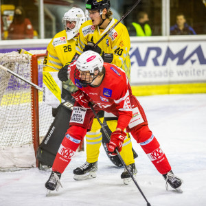 Jakob Lippitsch (17) erzielte gegen Wien sein erstes Tor im Erwachseneneishockey