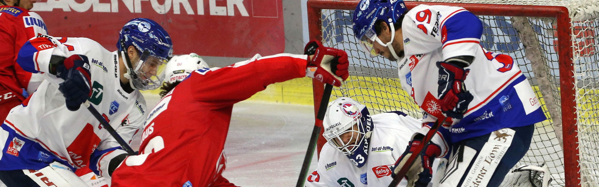 Nach Siegen in den beiden ersten Saisonduellen mussten sich die Rotjacken dem HC Innsbruck beim letzten Aufeinandertreffen mit 1:4 geschlagen geben