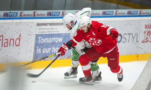 Der EC-KAC und der HK Olimpija Ljubljana trafen heuer in der Pre-Season aufeinander, die Slowenen siegten in Michalovce mit 3:0