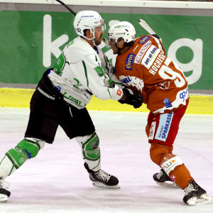 Für Fabian Hochegger und seine Teamkollegen endete gegen Ljubljana die stolze Serie von acht Partien am Stück mit Punktegewinnen