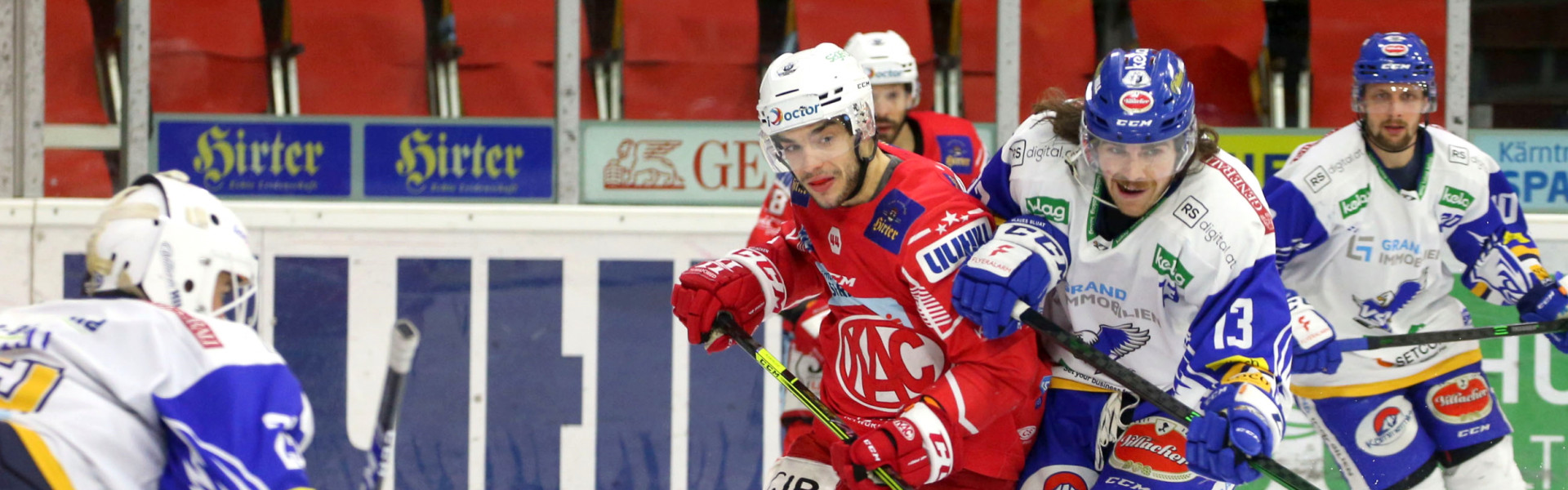 Rotjacken-Stürmer Lukas Haudum verbuchte in den neun Ligaspielen seit Anfang November neun Scorerpunkte