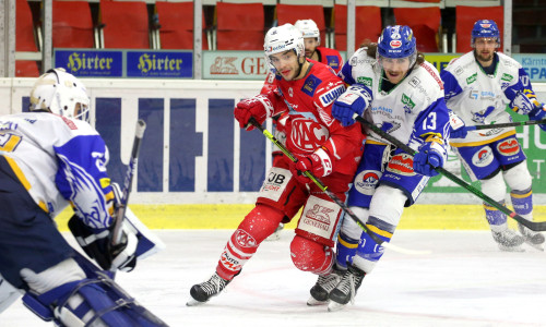 Rotjacken-Stürmer Lukas Haudum verbuchte in den neun Ligaspielen seit Anfang November neun Scorerpunkte