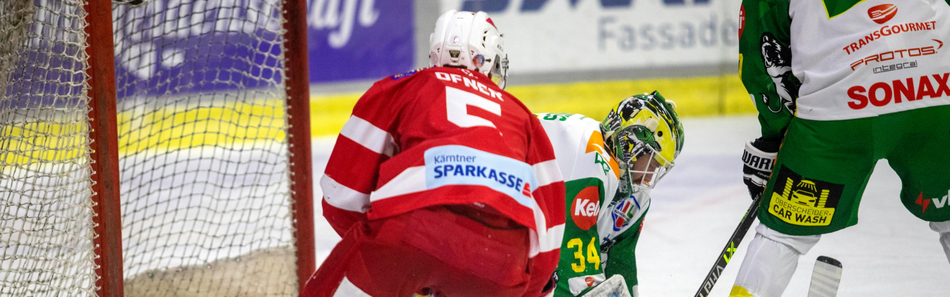 Chancenlos war das Future Team des EC-KAC im Heimspiel gegen den EHC Lustenau