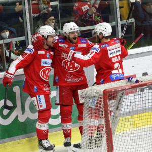 Samuel Witting, Daniel Obersteiner und Thomas Vallant konnten in dieser Partie allesamt Scorerpunkte verbuchen