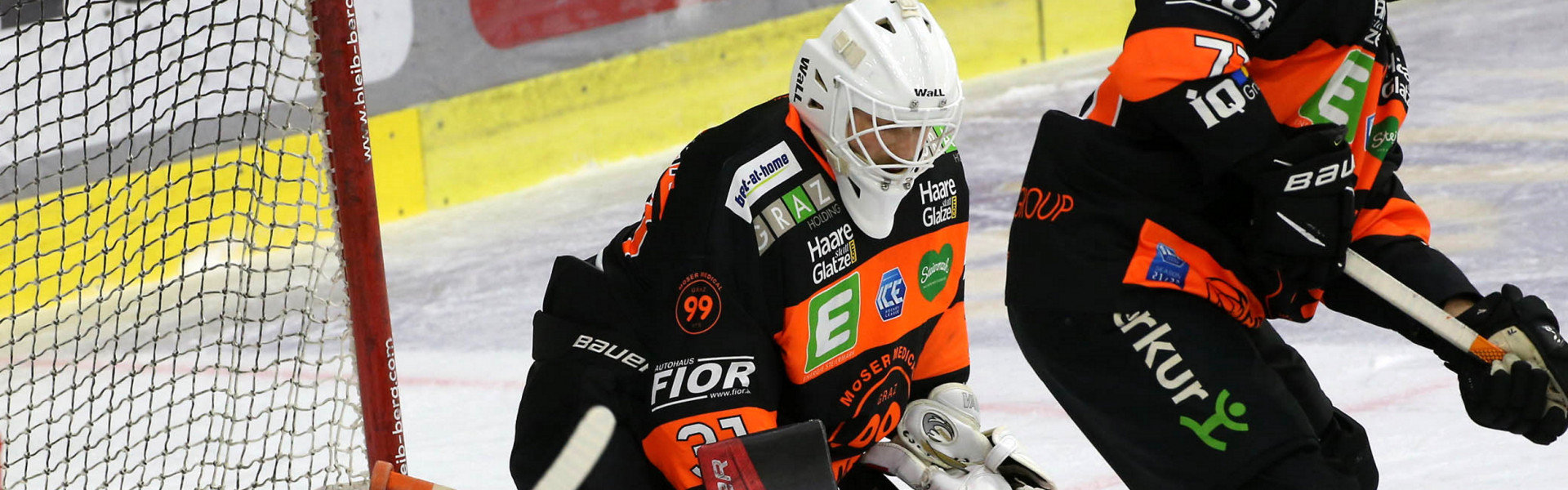 Goalie Christian Engstrand fuhr bei seinen vier Starts im 99ers-Trikot ausschließlich Siege ein