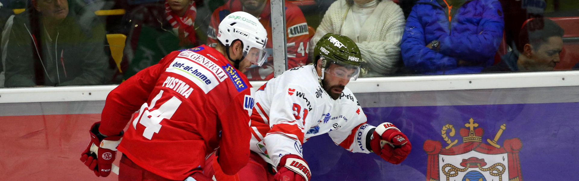 In der Stadthalle Klagenfurt empfängt am Sonntag der amtierende ICE-Champion den aktuellen Vizemeister