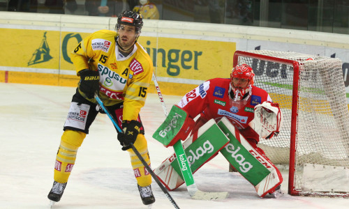 Sebastian Dahm verbuchte in Wien sein 15. Liga-Shutout im KAC-Trikot