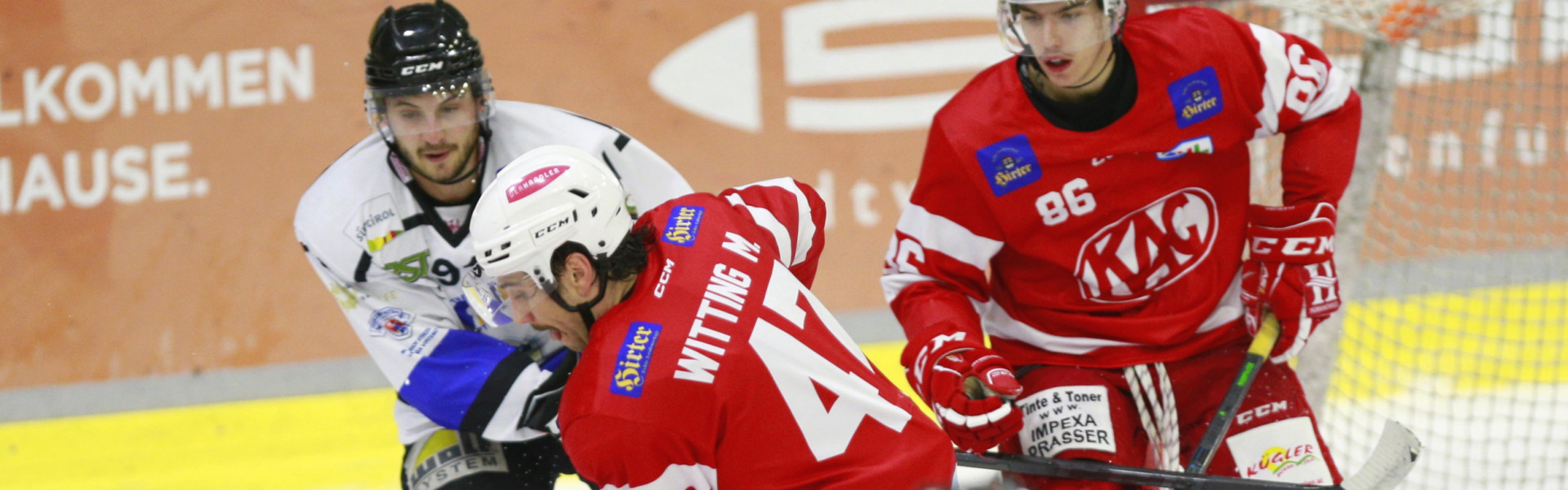 Die jungen Rotjacken unterlagen am Donnerstagabend bei den Wipptal Broncos mit 2:4