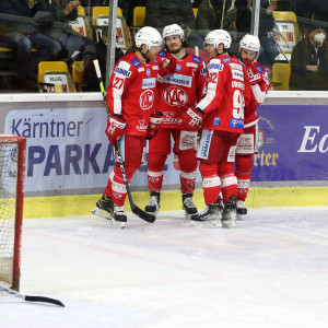 Der EC-KAC feierte am Dienstag seinen 15. Heimsieg gegen Villach in Folge