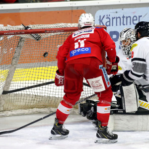 Lukas Haudum sorgte für den einzigen KAC-Treffer des Abends Lukas Haudum sorgte für den einzigen KAC-Treffer des Abends