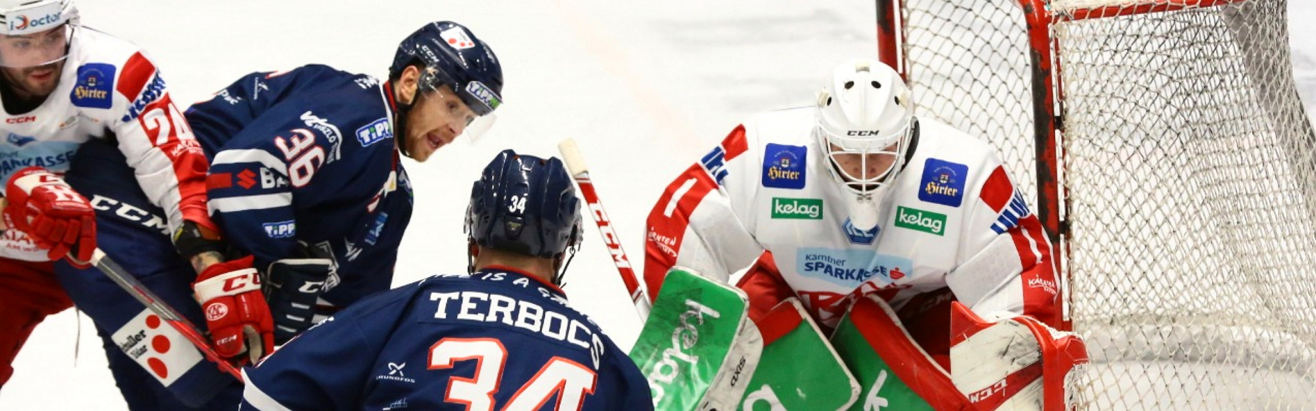 Goalie Val Usnik lieferte ein hervorragendes Debüt in der Kampfmannschaft ab