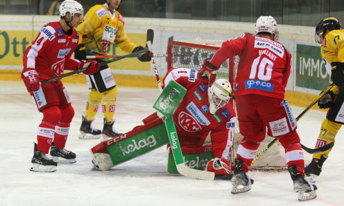 Der EC-KAC verlängerte seine Siegesserie in Wien am Dienstagabend im Penaltyschießen