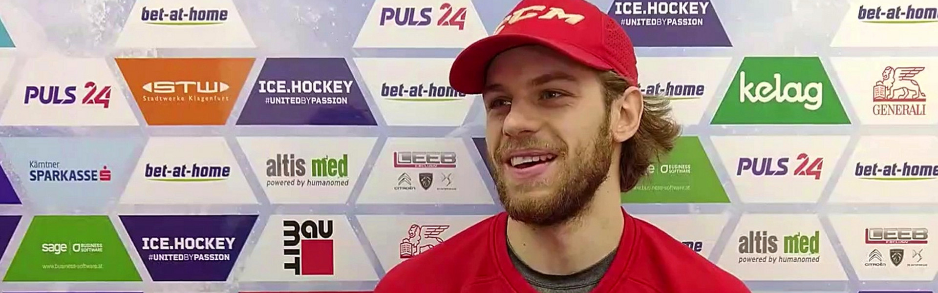 Daniel Obersteiner traf am Sonntag im Powerplay und lieferte später auch das Game Winning Assist