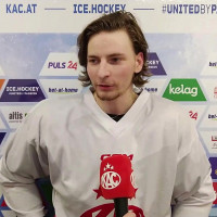 David Maier spricht über sein erstes Karrieretor für die Kampfmannschaft des EC-KAC David Maier spricht über sein erstes Karrieretor für die Kampfmannschaft des EC-KAC