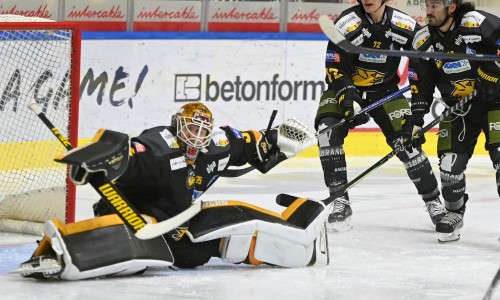 Kein Goalie in der Liga hat 2021/22 bislang mehr Einsatzminuten absolviert als Pustertals Tomas Sholl