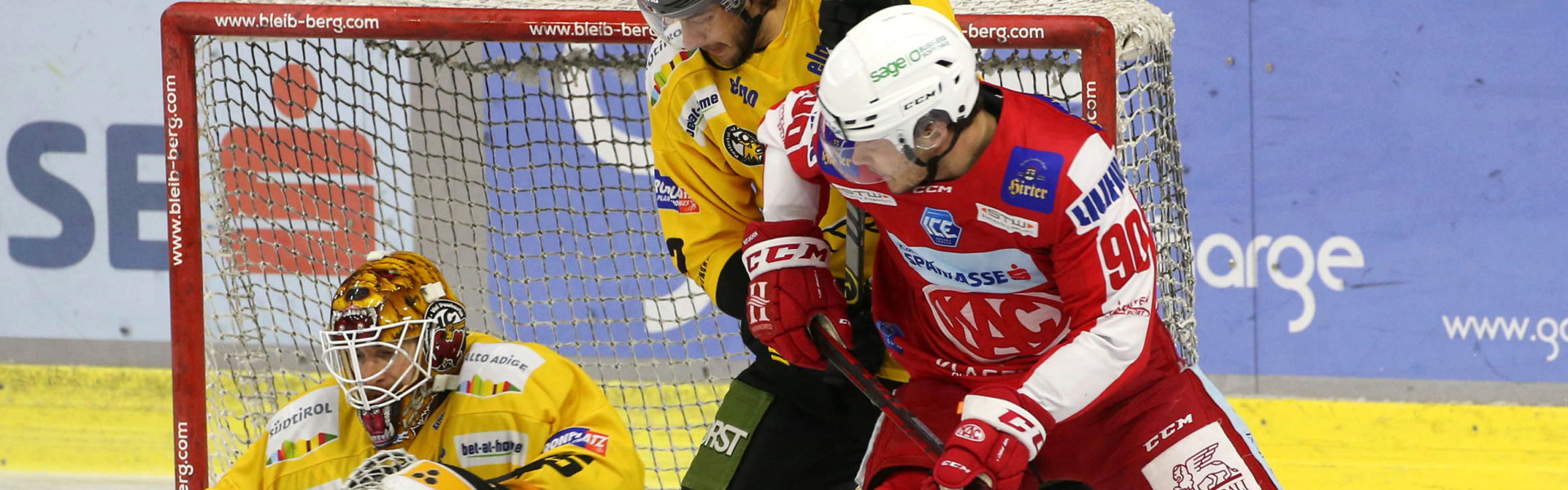 Matt Fraser und Company möchten im Heimspiel gegen den HC Pustertal Tabellenplatz drei verteidigen