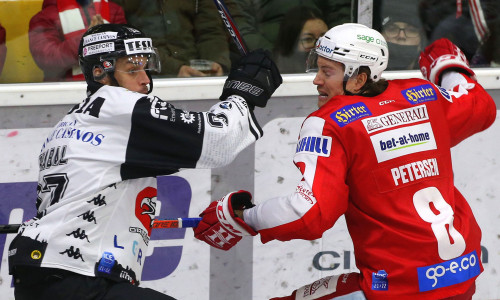 Nick Petersen gab beim EC-KAC sein lange ersehntes Comeback