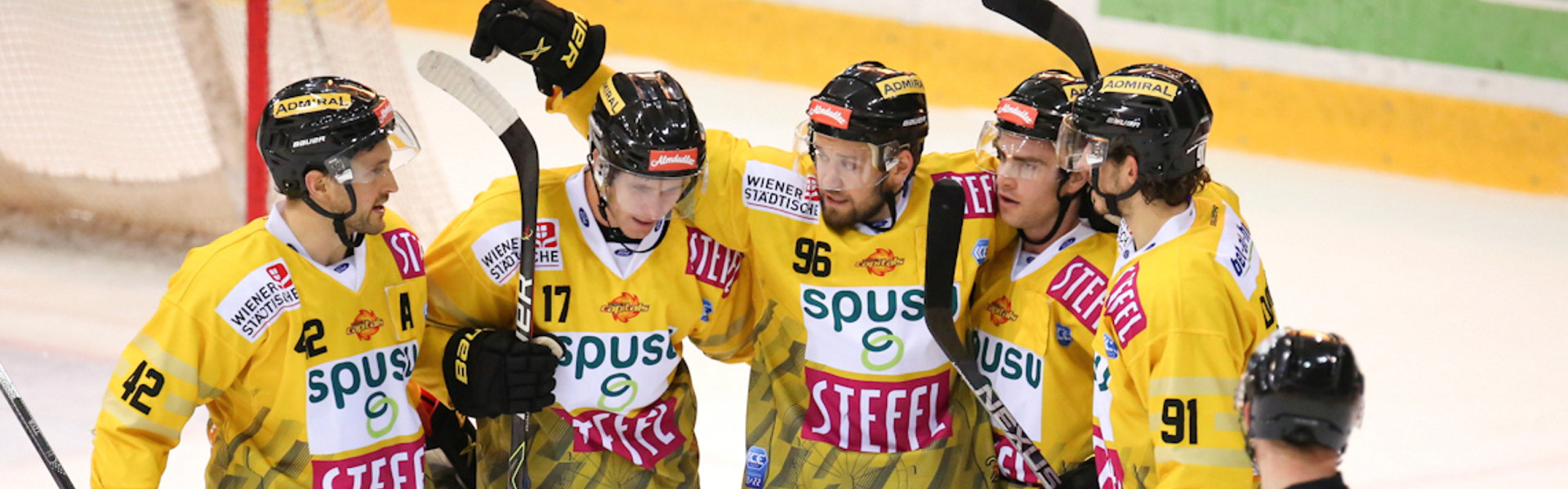 Die Vienna Capitals konnten nur eines der vier Saisonduelle mit dem EC-KAC für sich entscheiden