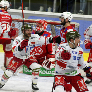 13 Sekunden vor dem Ende der regulären Spielzeit konnte der HCB Südtirol ausgleichen 13 Sekunden vor dem Ende der regulären Spielzeit konnte der HCB Südtirol ausgleichen