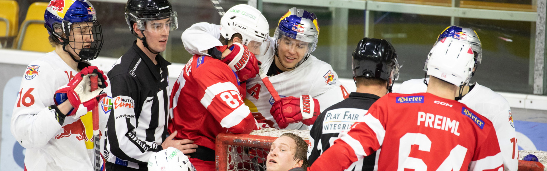 Im vierten Farmteam-Duell mit dem EC Salzburg in der aktuellen Saison setzte sich der EC-KAC zum dritten Mal durch