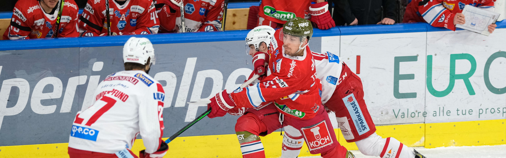 Der EC-KAC hat am Freitag in Bolzano/Bozen die erste von zwei Chancen, sich für das Playoff-Viertelfinale zu qualifizieren