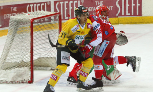 Defensivstarke Rotjacken eröffneten die Viertelfinalserie am Mittwoch mit einem Auswärtssieg in Wien