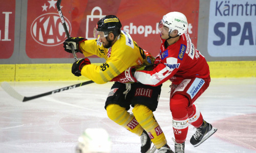 Die Rotjacken empfangen die Vienna Capitals am Freitag erstmals seit Oktober wieder in Klagenfurt