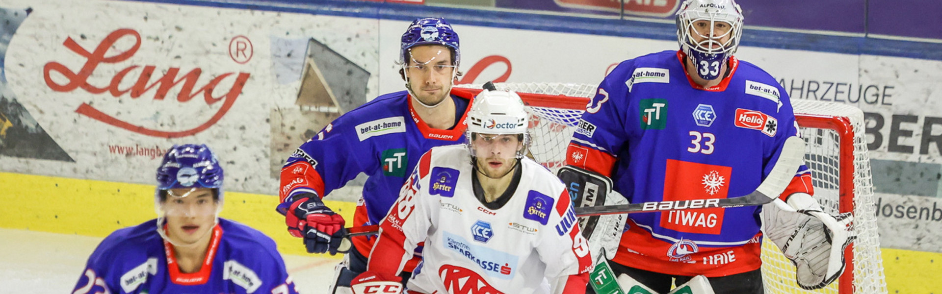 Der EC-KAC startet mit einem Auswärtsspiel beim HC Innsbruck in die neue win2day ICE Hockey League-Saison