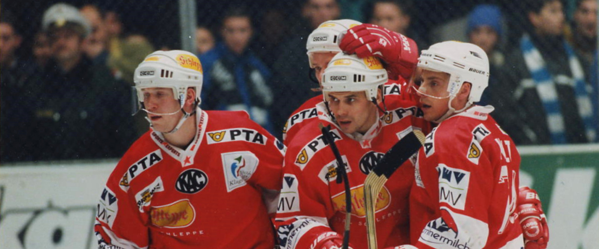 Stefan Nilsson, Dmitri Kvartalnov und Dieter Kalt - drei der Stützen der Rotjacken-Mannschaft am Ende der 1990er-Jahre