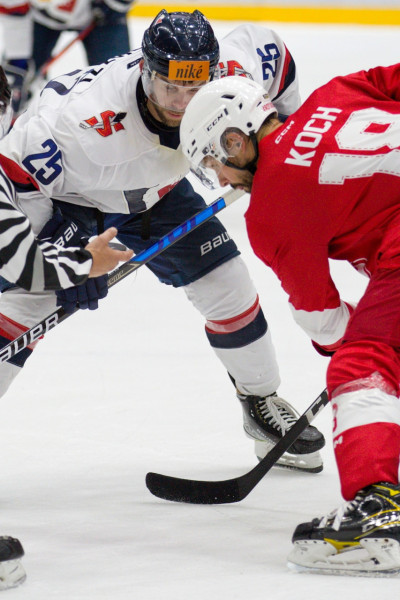 Im Vorjahr eröffneten die Rotjacken die Pre-Season gegen den HC Slovan Bratislava