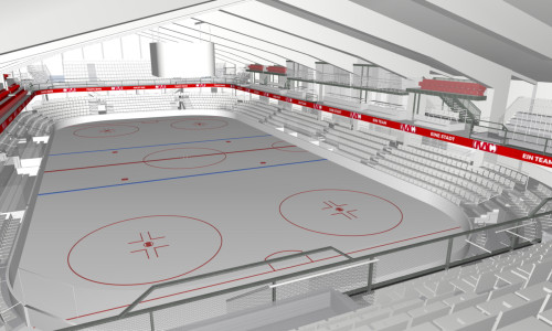 So wird die zukünftige Heidi Horten-Arena innen aussehen