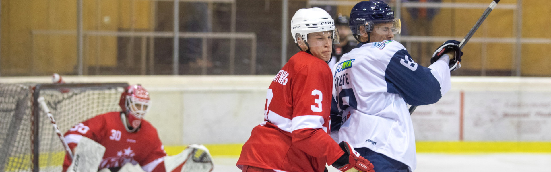 Tobias Sablattnig erzielte den Siegestreffer des Future Teams im Heimspiel gegen die Fehérvár Hockey Academy 19