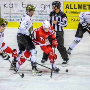 Mittelstürmer Nico Kramer verbuchte gegen Meran/o gleich vier Scorerpunkte