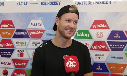 Paul Postma spricht mit kac.at über die Spiele in Graz und Salzburg