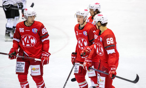 Das Future Team des EC-KAC musste am Samstagabend gegen den EC Bregenzerwald seine erste Heimniederlage der laufenden AHL-Saison akzeptieren