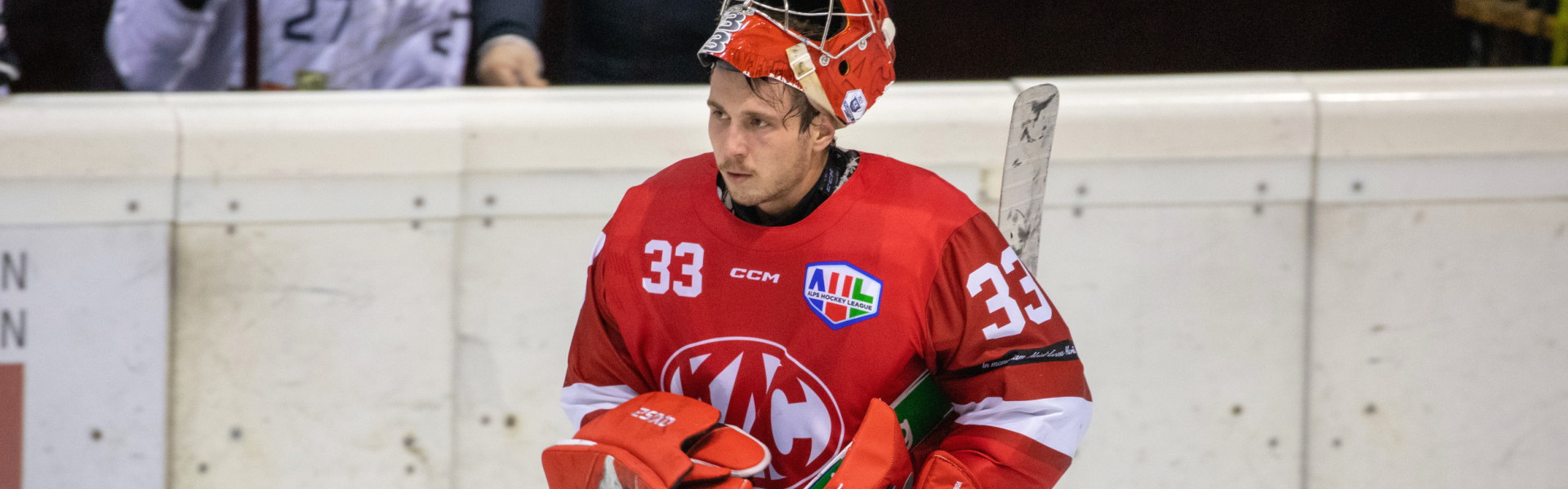 Goalie Florian Vorauer war auch in Jesenice ein guter Rückhalt für das Future Team