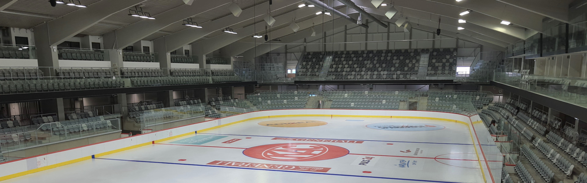 Die neue Heidi Horten-Arena erhält bis zum 21. Oktober noch den finalen Feinschliff